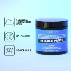 Redken Pliable Paste 150ml -Stylingproducten Winkel 0884486497895 3