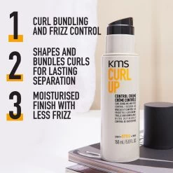 KMS CurlUp Control Creme 150ml -Stylingproducten Winkel 4044897270401 2