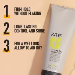 KMS HairPlay Styling Gel 200ml -Stylingproducten Winkel 4044897370125 2