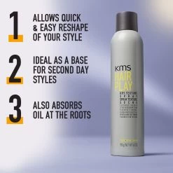 KMS Hairplay Dry Texture Spray 250ml -Stylingproducten Winkel 4044897375304 2