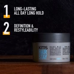 KMS HairStay Hard Wax 50ml -Stylingproducten Winkel 4044897420769 2