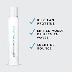 Sebastian Whipped Crème 150ml -Stylingproducten Winkel 776 03
