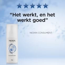 Nioxin Thickening Spray150ml 9 Nioxin Thickening Spray150ml -Stylingproducten Winkel 821 01