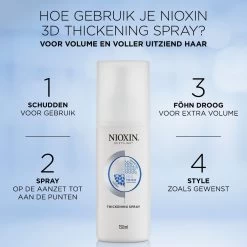 Nioxin Thickening Spray150ml 8 Nioxin Thickening Spray150ml -Stylingproducten Winkel 821 03