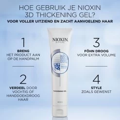 Nioxin Thickening Gel 150ml -Stylingproducten Winkel 822 01