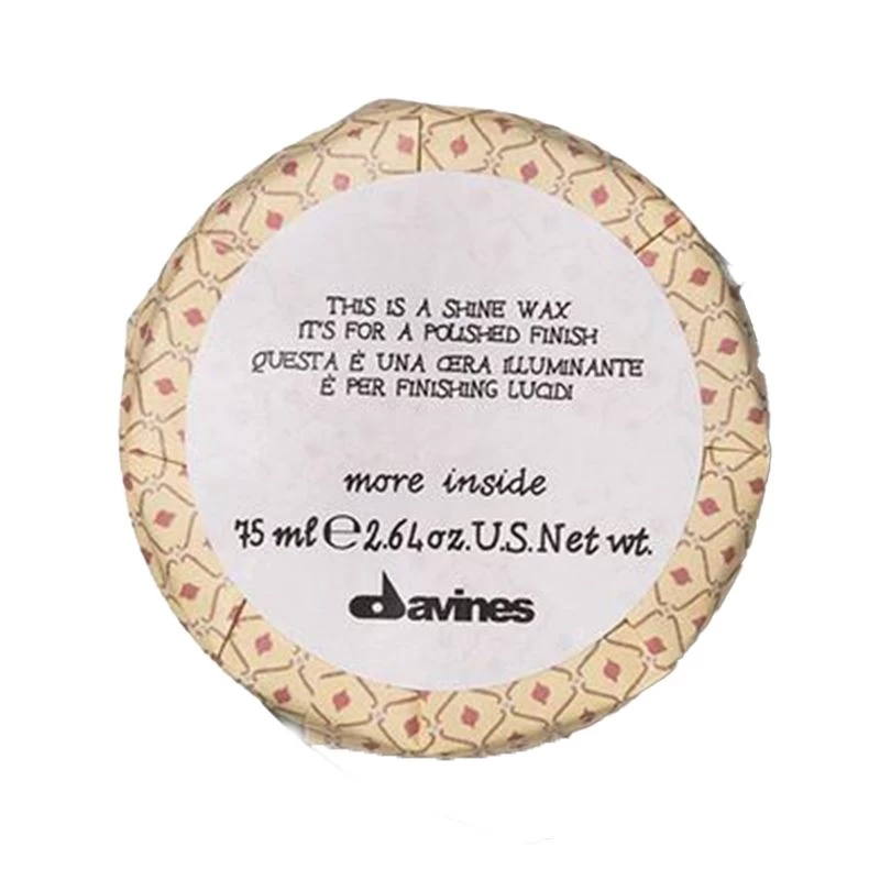 Davines More Inside Shine Wax 75ml 3 Davines More Inside Shine Wax 75ml