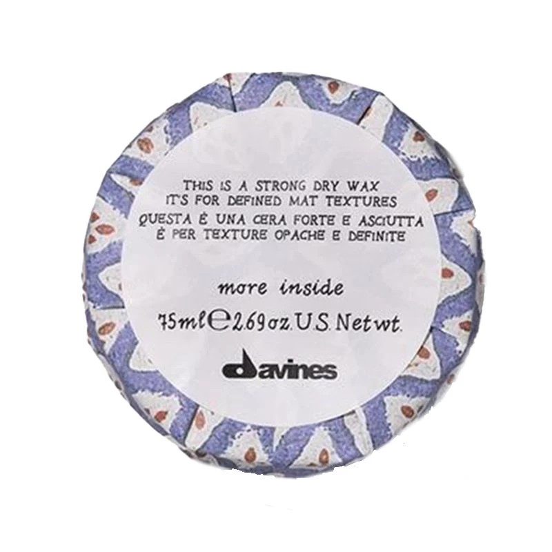 Davines More Inside Strong Dry Wax 75ml 3 Davines More Inside Strong Dry Wax 75ml