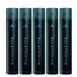 5X Schwarzkopf Silhouette Super Hold Spray 300ml