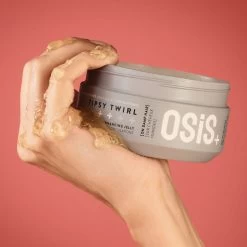 Schwarzkopf OSiS+ Tipsy Twirl Wave & Curl Enhancing Jelly 300ml -Stylingproducten Winkel osis curls waves flatlay tipsy twirl pdp 2000x2000 highres rgb