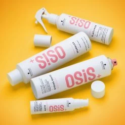 Schwarzkopf OSiS+ Sparkler Shine Spray 300ml -Stylingproducten Winkel osis smooth shine flatlay range pdp 2000x2000 highres rgb