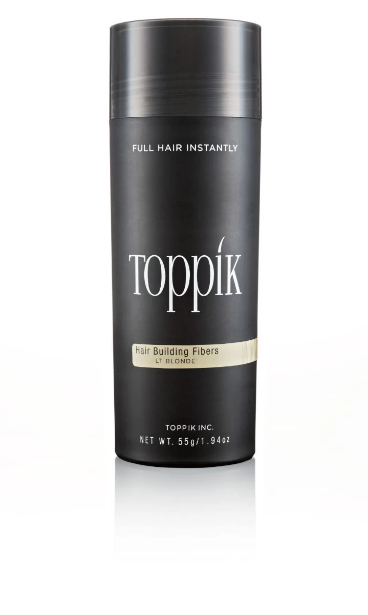 Toppik Hair Building Fibers Light Blonde 55gr 3 Toppik Hair Building Fibers Light Blonde 55gr