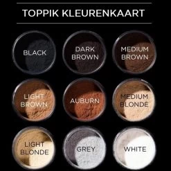 Toppik Hair Building Fibers Medium Brown 27,5gr -Stylingproducten Winkel toppik shade 1 16