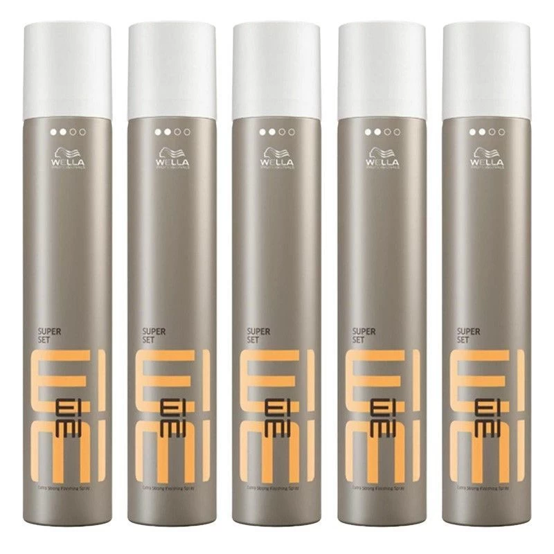 5x Wella EIMI Super Set Haarlak 500ml 3 5x Wella EIMI Super Set Haarlak 500ml