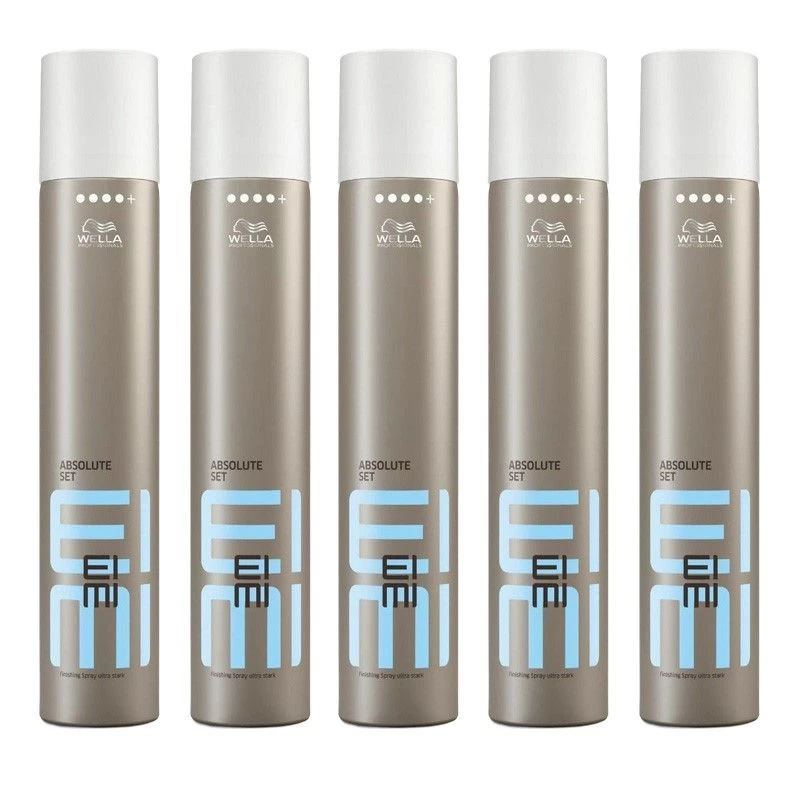 5x Wella EIMI Absolute Set Haarlak 500ml 3 5x Wella EIMI Absolute Set Haarlak 500ml