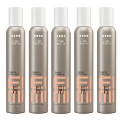 5x Wella EIMI Shape Control Mousse 300ml