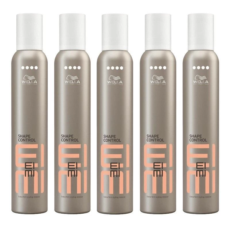 5x Wella EIMI Shape Control Mousse 300ml 3 5x Wella EIMI Shape Control Mousse 300ml